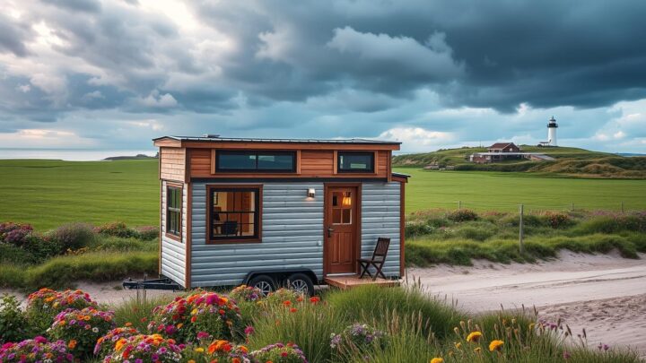 Mit einem fahrbaren Tiny House Dänemark erkunden