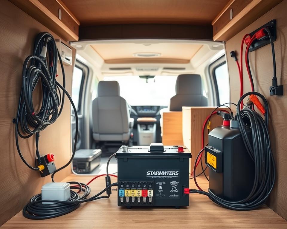 Camper Elektrik Systemaufbau
