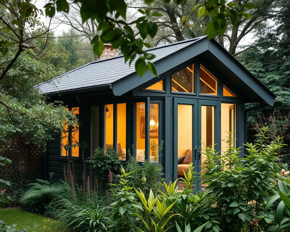 Gartenhaus Isolierung und Wetterschutz